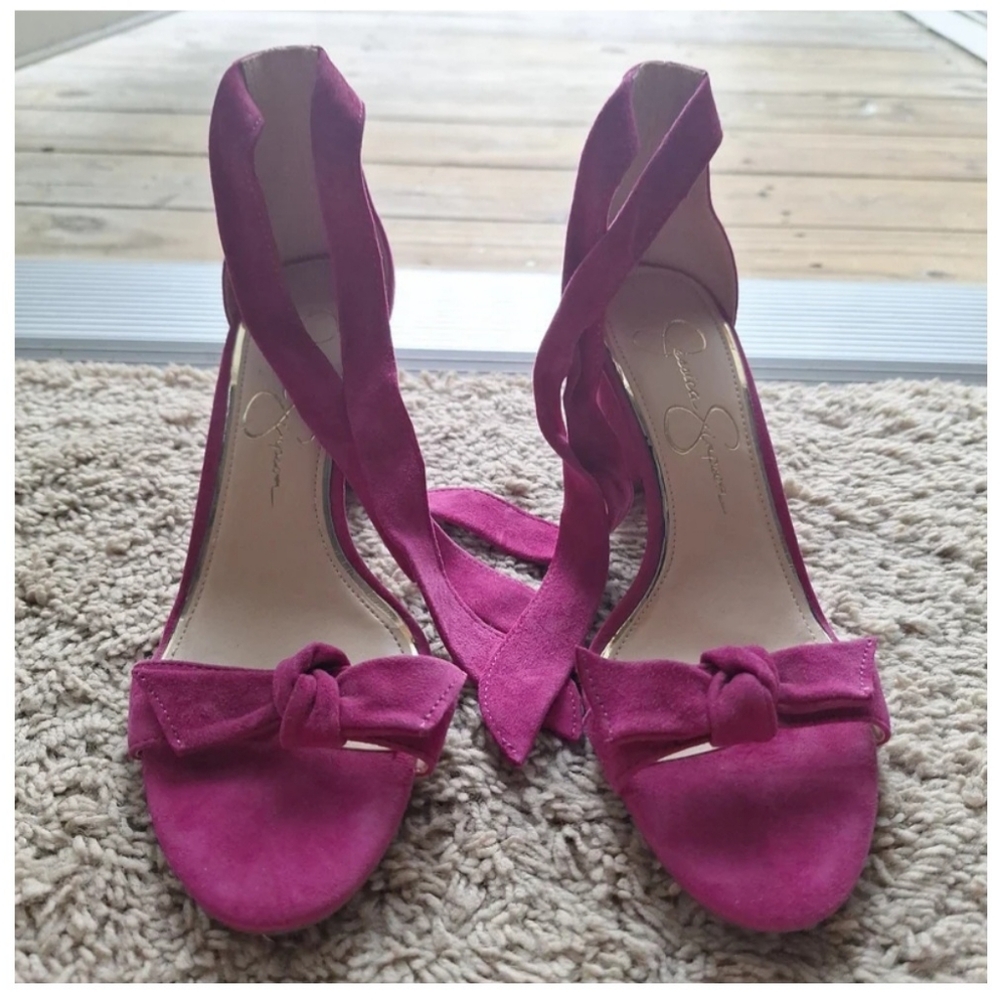 Jessica Simpson Suede Heels